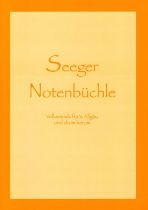 Seeger Notenbüchle von Hartmut Brandt