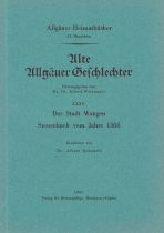 Allgäuer Heimatbücher 51. Bändchen - Bearbeiter: Dr. Albert Scheurle