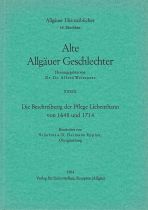 Allgäuer Heimatbücher 68. Bändchen - Herausgeber: Dr. Dr. Alfred Weitnauer